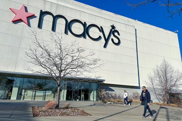 FILE - A Macy's department store in Bay Shore, New York, is shown on December 12, 2023. (AP Photo/Ted Shaffrey, File)