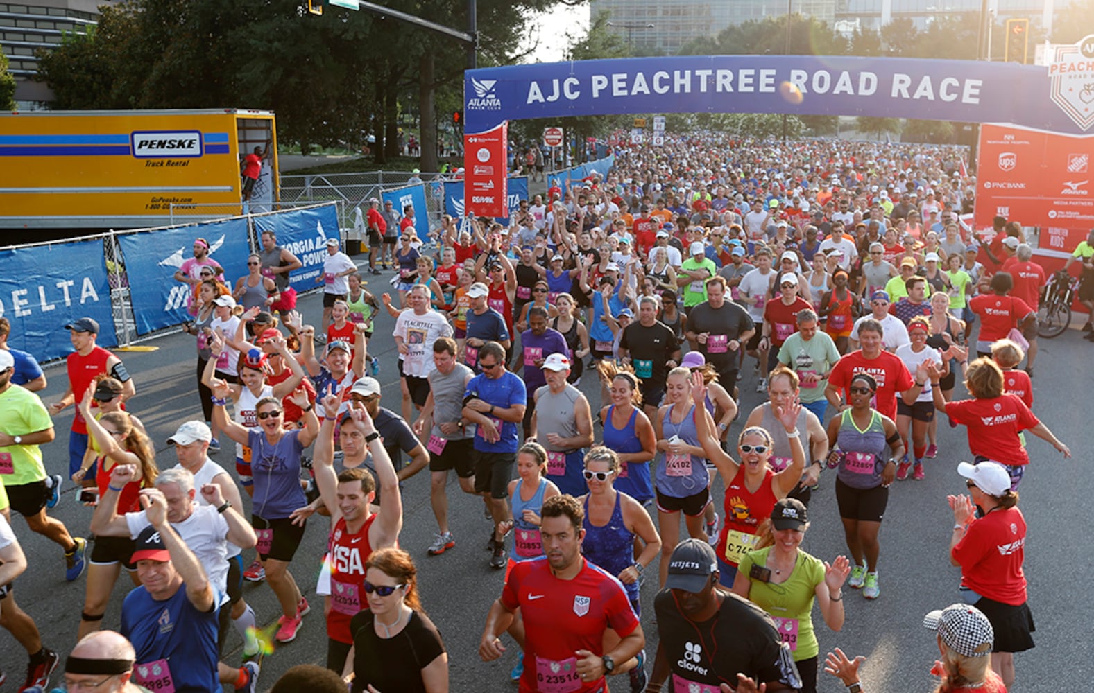 July 4, 2016: AJC Peachtree Road Race