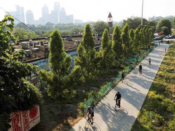 The Beltline's Eastside trail. AJC File Photo