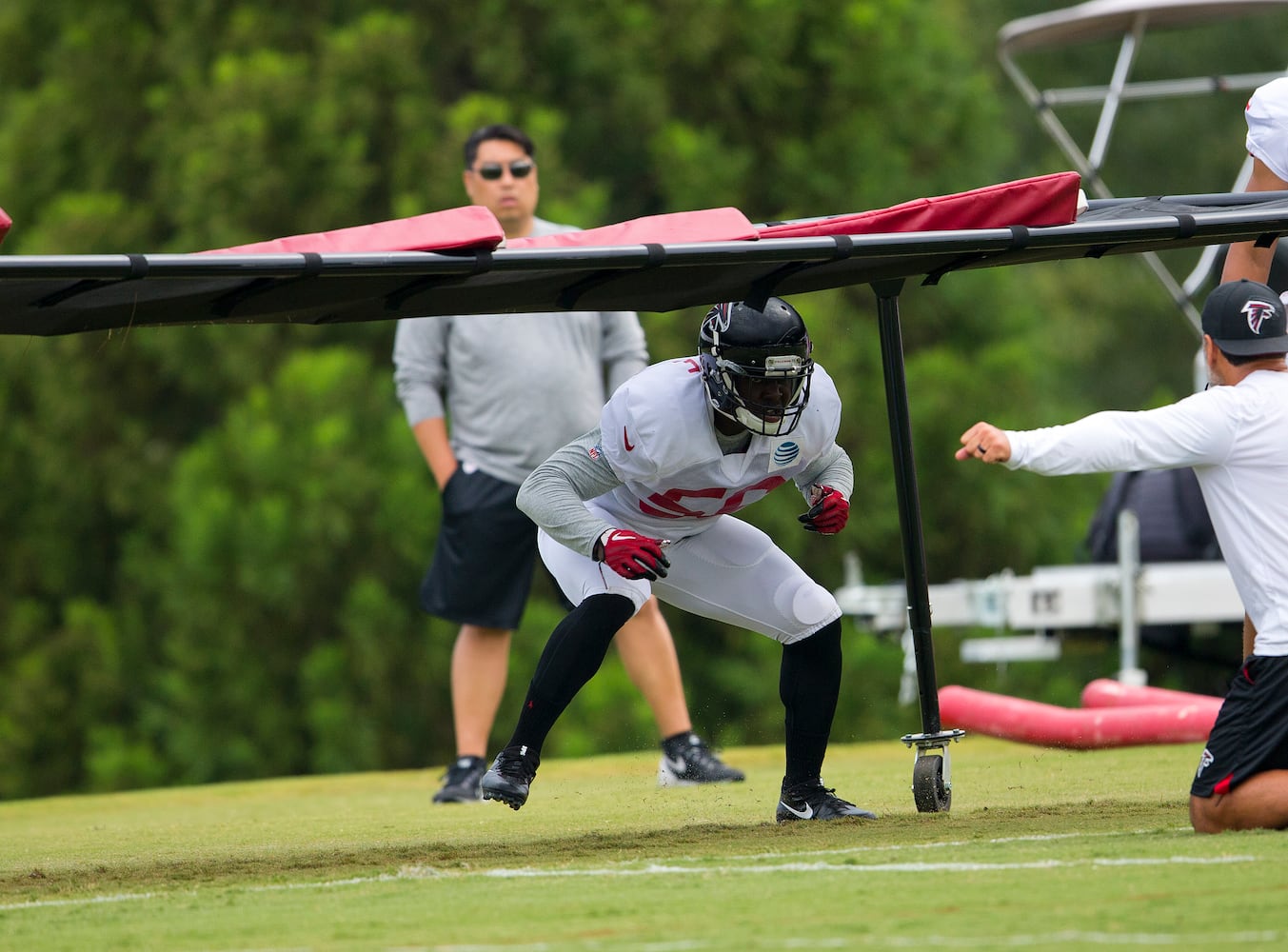 Photos: First live action for Julio as training camp continues