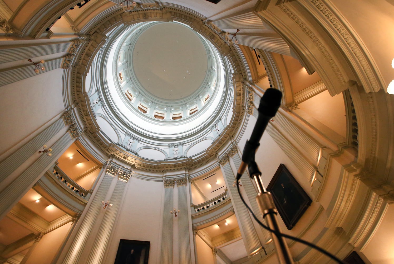 A view from the rotunda