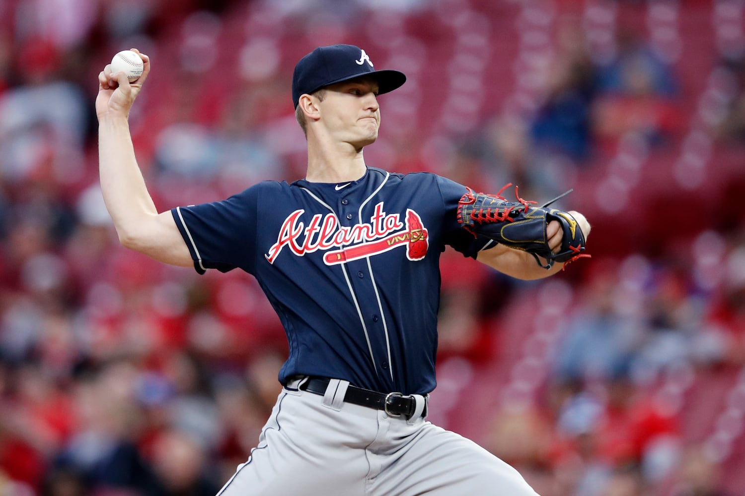 Photos: Soroka on the mound as Braves face Reds