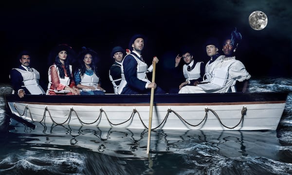 Serenbe’s musical “Titanic” was staged on a real lake. PHOTO CREDIT: BreeAnne Clowdus