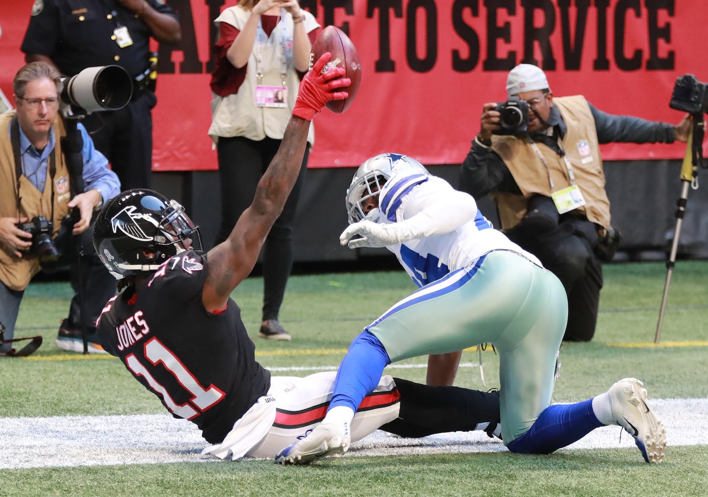 Photos: Falcons lose ugly to Cowboys in final seconds