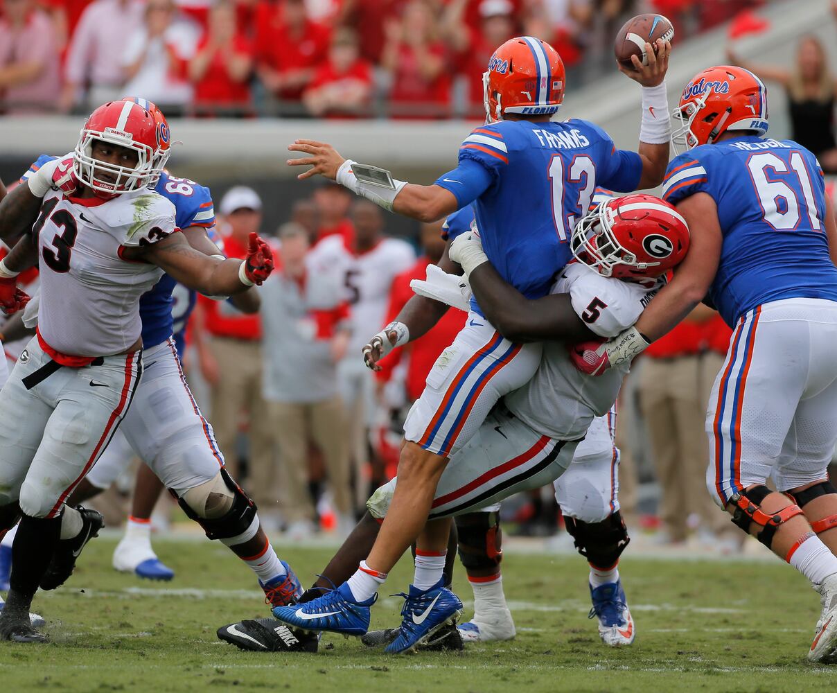 Photos: Georgia crushes rival Florida 42-7