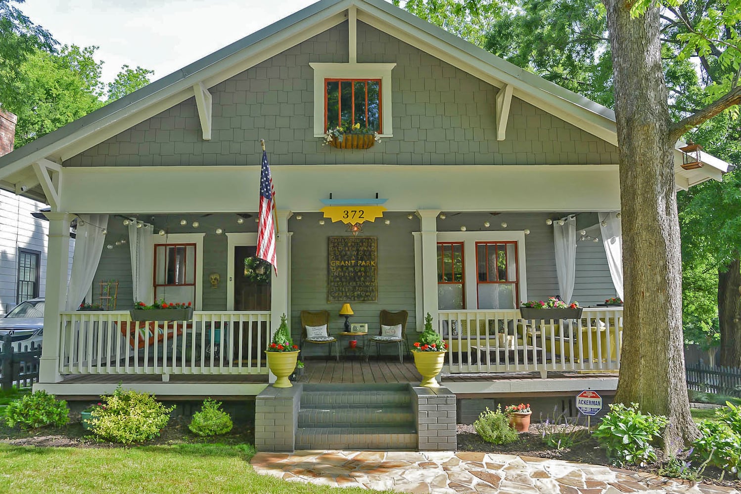 Grant Park couple’s Craftsman bungalow blends macabre with midcentury style