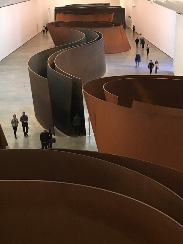 Dave Fagin shared this photo of the Guggenheim museum in Bilbao Spain.