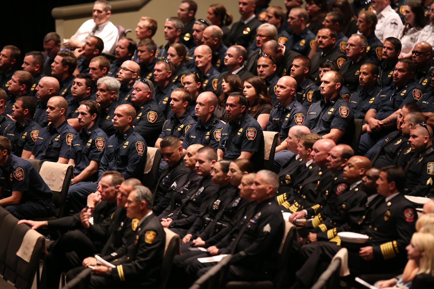 Marietta firefighter celebration of life