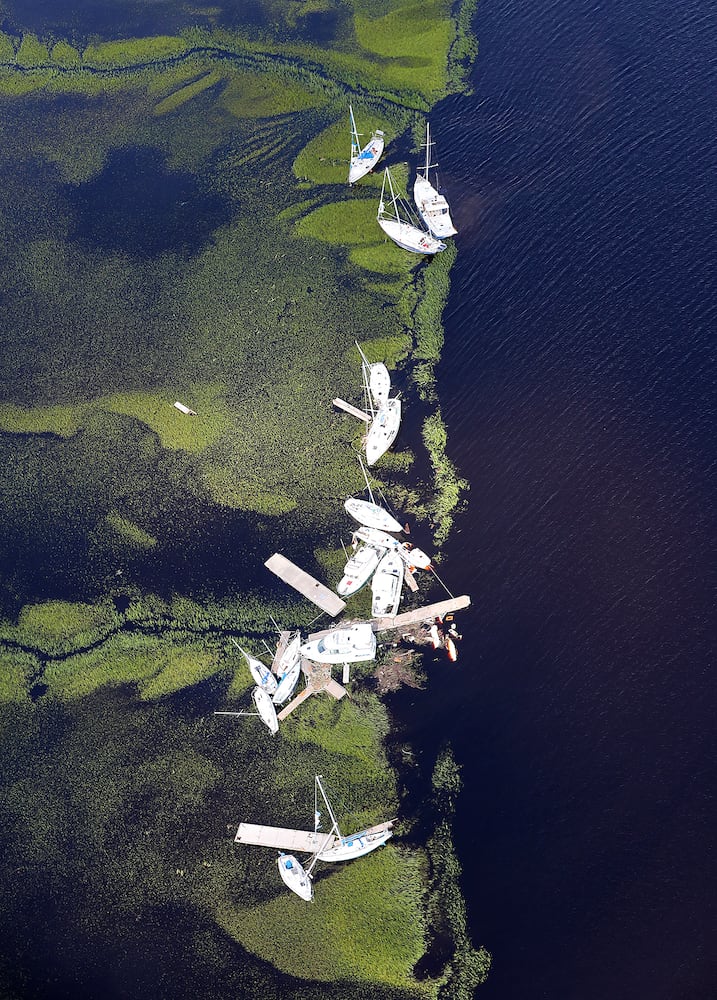 Aerial photos show Irma's impact on coastal Georgia