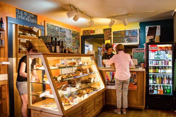 Cozy Flat Rock Village Bakery. 
(Courtesy of Tim Robison)