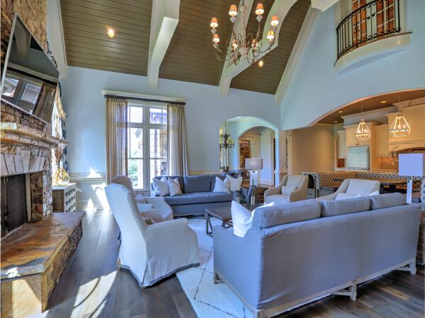 This is the inside of a home Braves legend Chipper Jones used to live in. It's being sold for $3.75 million. (Courtesy of Harry Norman Realtors)