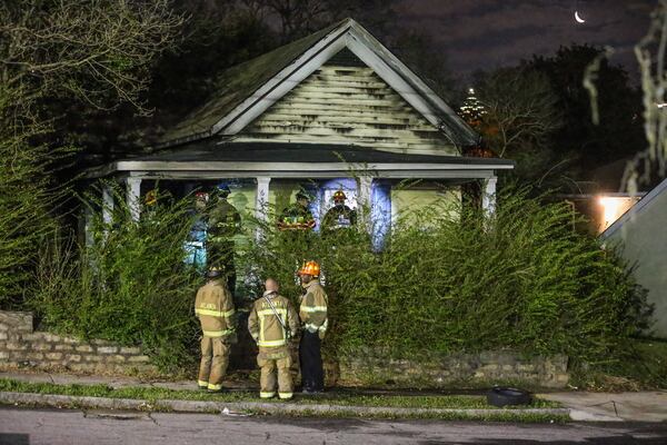 Authorities believe the house was vacant. JOHN SPINK / JSPINK@AJC.COM