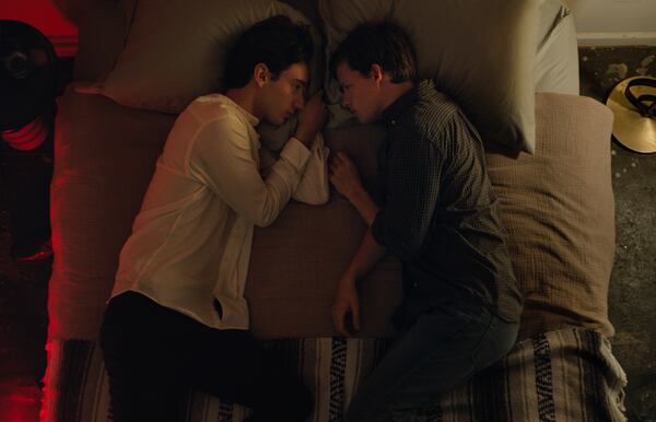 Theodore Pellerin stars as Xavier and Lucas Hedges stars as Jared in Joel Edgerto's BOY ERASED, a Focus Features release. Credit: Focus Features