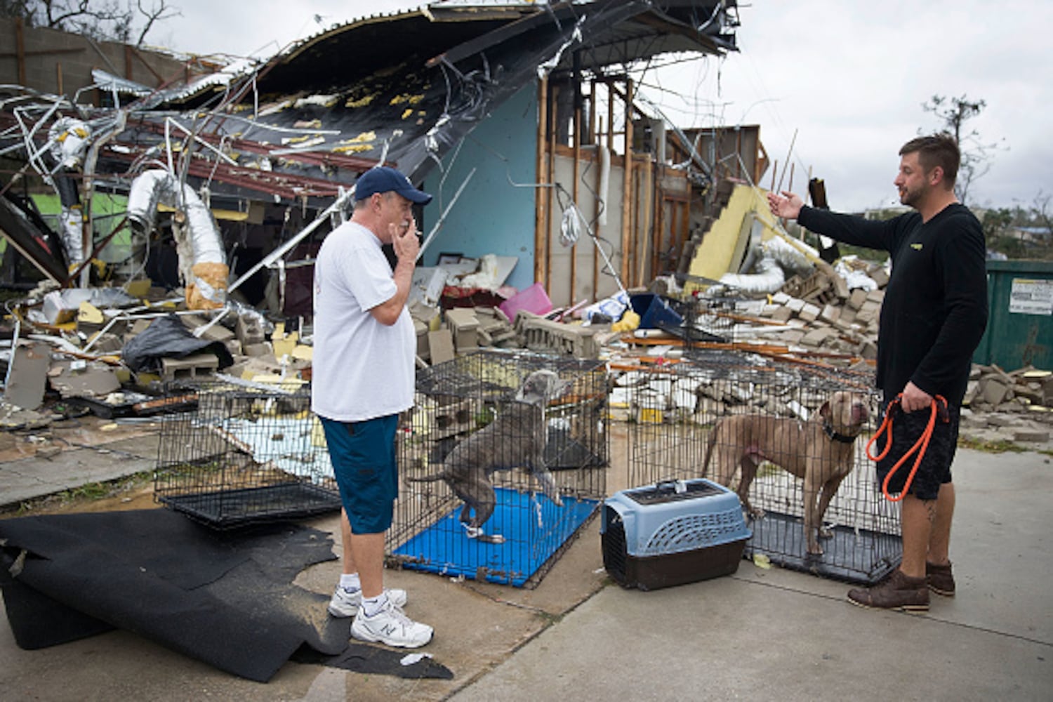 Photos: Hurricane Michael leaves behind path of destruction