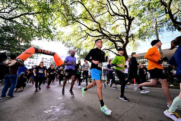 The CFP Trophy Trot will take 5K and 10K runners through the streets of downtown Atlanta.