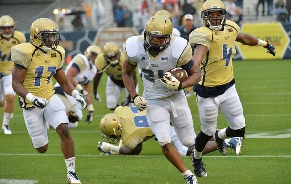 Georgia Tech B-back Marcus Allen will start preseason camp at the top of the depth chart.