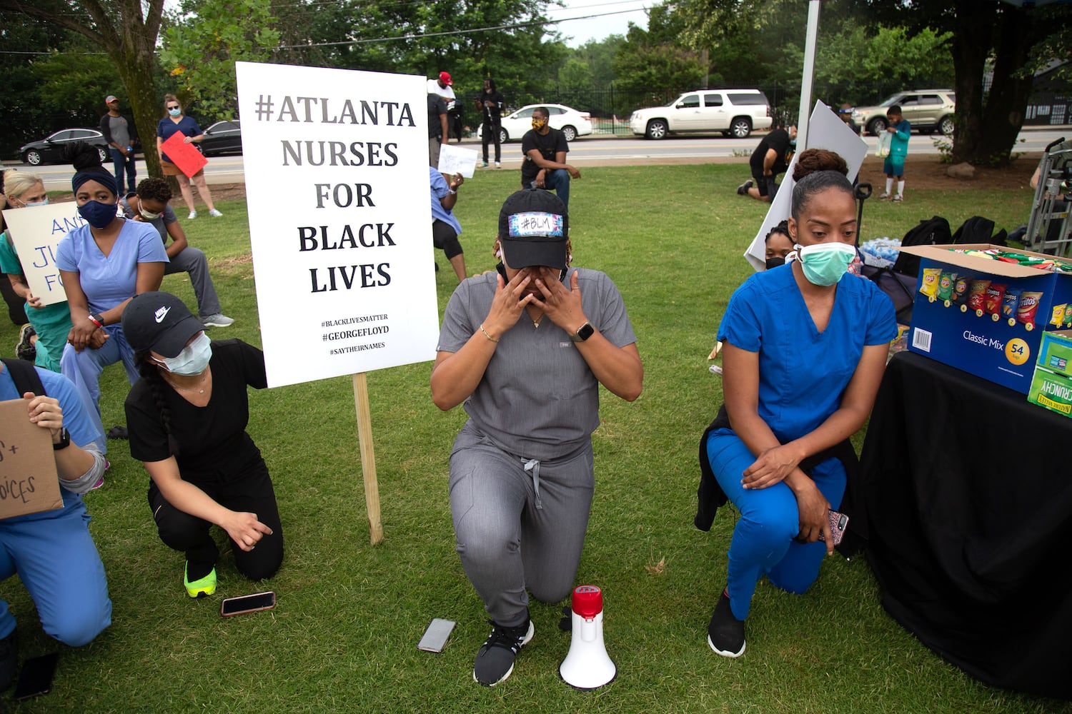 PHOTOS: Eighth day of protests in Atlanta