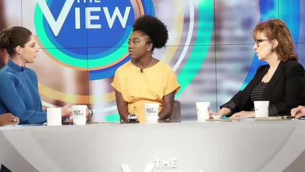 Former KSU cheerleader Tommia Dean joined “The View” to discuss why she believes officials tried to stop the protest. 