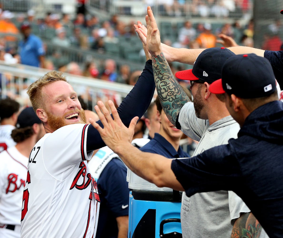 Photos: Braves seek to end skid against the Blue Jays