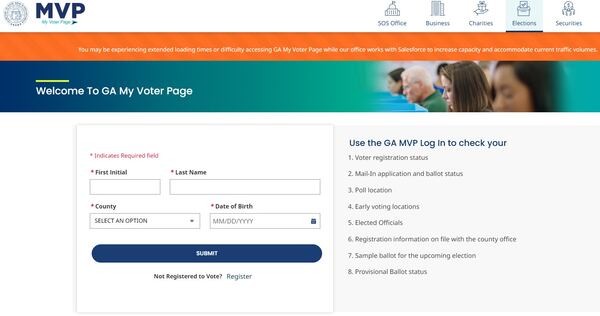 The My Voter Page is back online after a nearly hourlong outage during election day on Tuesday, May 21, 2024.