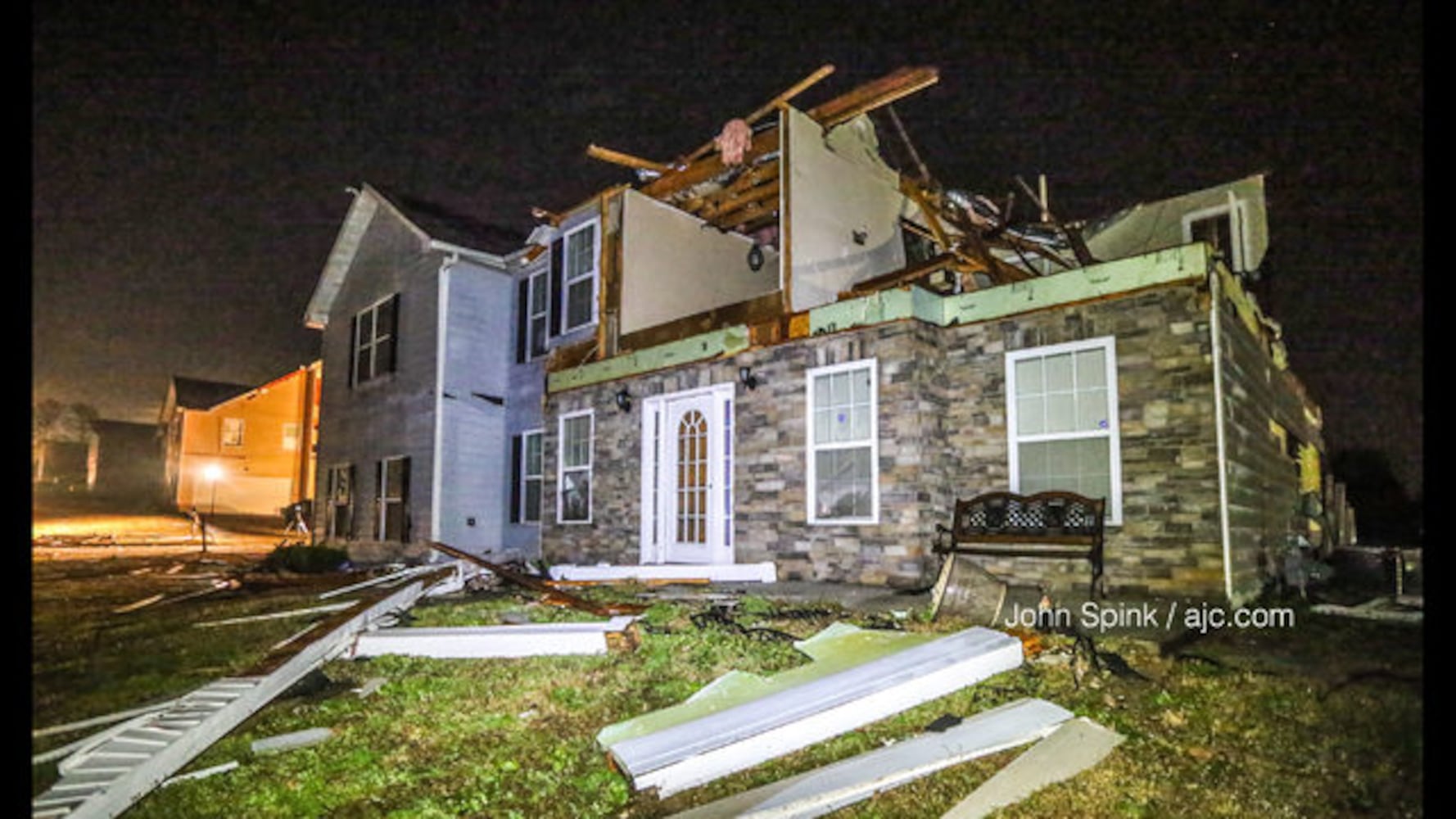 PHOTOS: Severe storms move across Georgia and Alabama