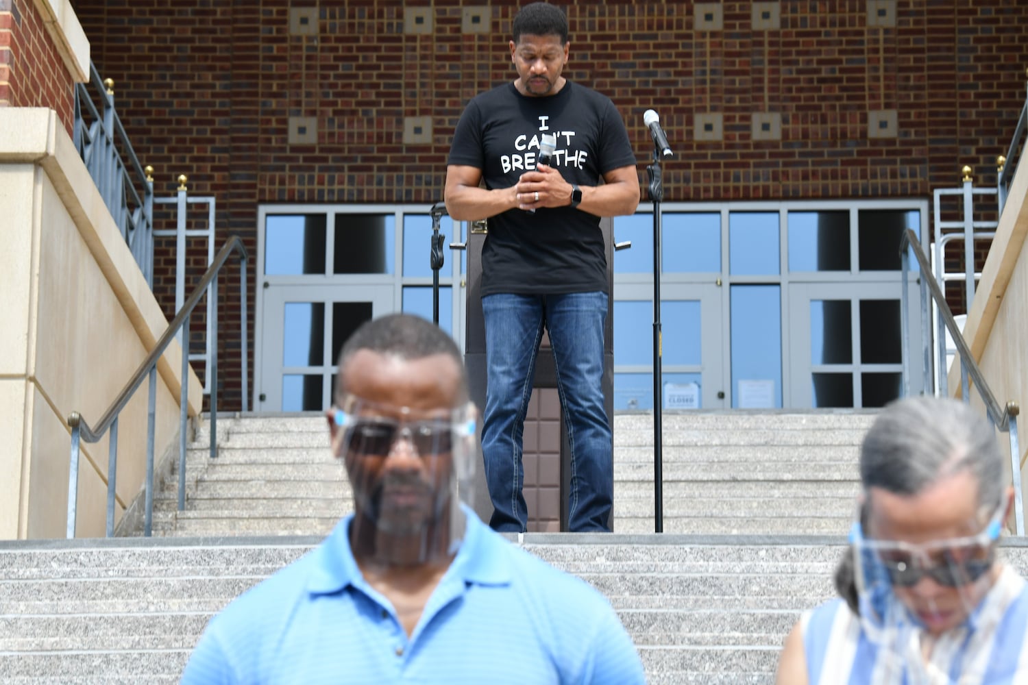 PHOTOS: Solidarity March outside of Roswell City Hall