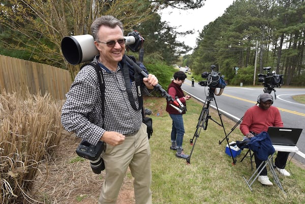 John Spink, who has shot photos for the AJC since the mid-1980s. Photo by Hyosub Shin