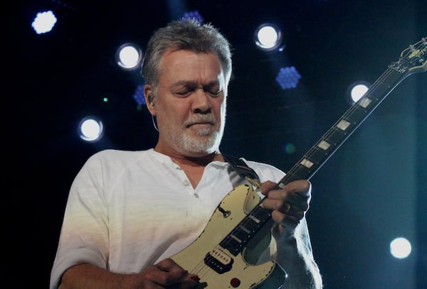 Van Halen guitarist Eddie Van Halen proved he's still the maestro with his sizzling fret work at Music Midtown on Sept. 19. 2015. The show would be the band's last appearance in Atlanta. Melissa Ruggieri/mruggieri@ajc.com