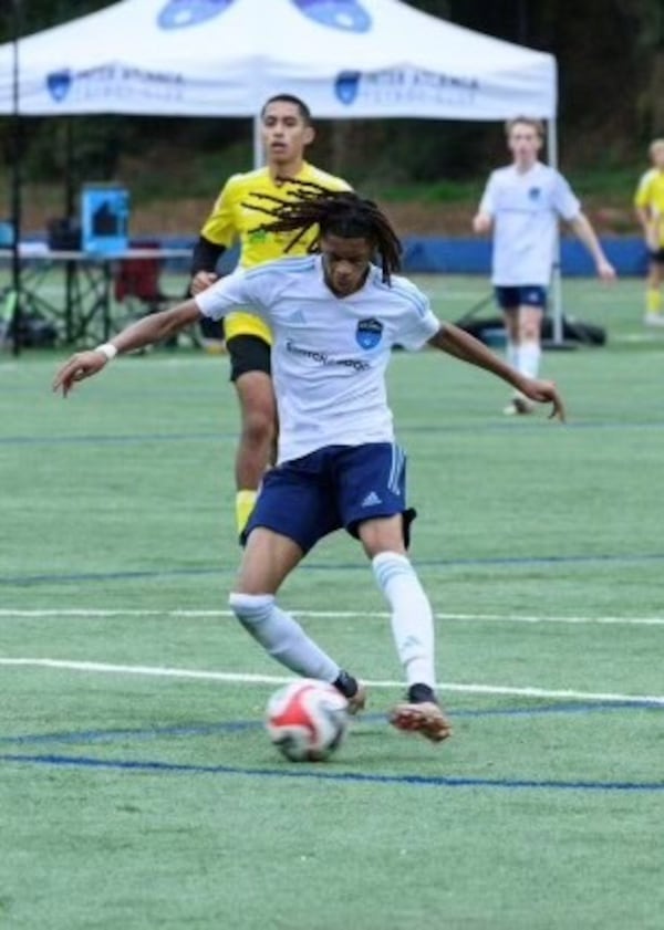 North Atlanta High School junior Robert Rumley is a wingback and striker on the varsity soccer team. He also participates in Mock Trial SkillsUSA and is the social media chair for Jack & Jill of America's Dunwoody chapter. (Courtesy of Robert Rumley)