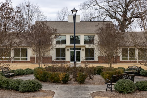 Views of the Fulton County Oak Hill Child, Adolescent & Family Center in Atlanta on Friday, February 10, 2023. The complex will become home to a county behavioral crisis center. (Arvin Temkar / arvin.temkar@ajc.com)