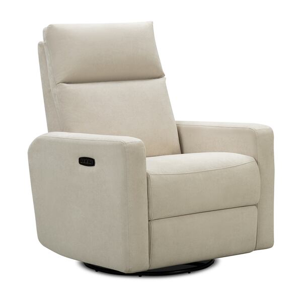 Relax in a Nurture& recliner which has supportive head and back features as well as swivel capabilities.
(Courtesy of Nurture&)