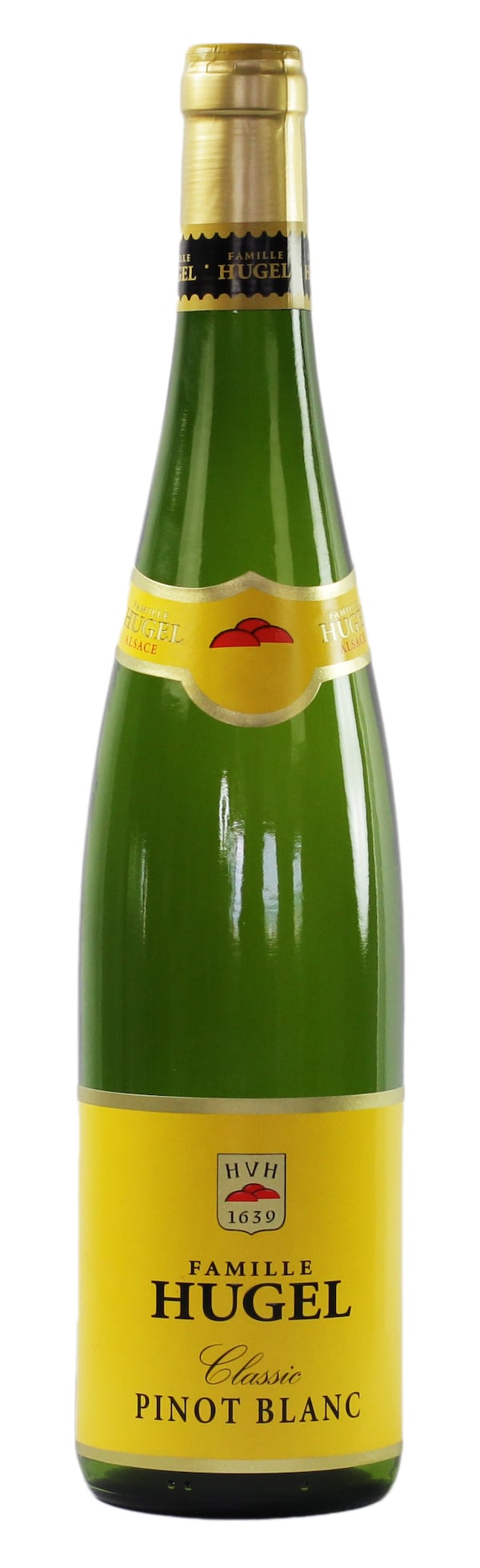 Charged with flavors of green apple and spring flowers, Hugel pinot blanc is consistently refreshing, and pairs well with sushi, roasted chicken and soft cheeses.