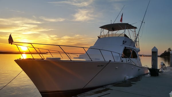 Bed down in a luxurious Airbnb boat and witness spectacular marsh-view sunrises and sunsets near Savannah.
Courtesy of Airbnb