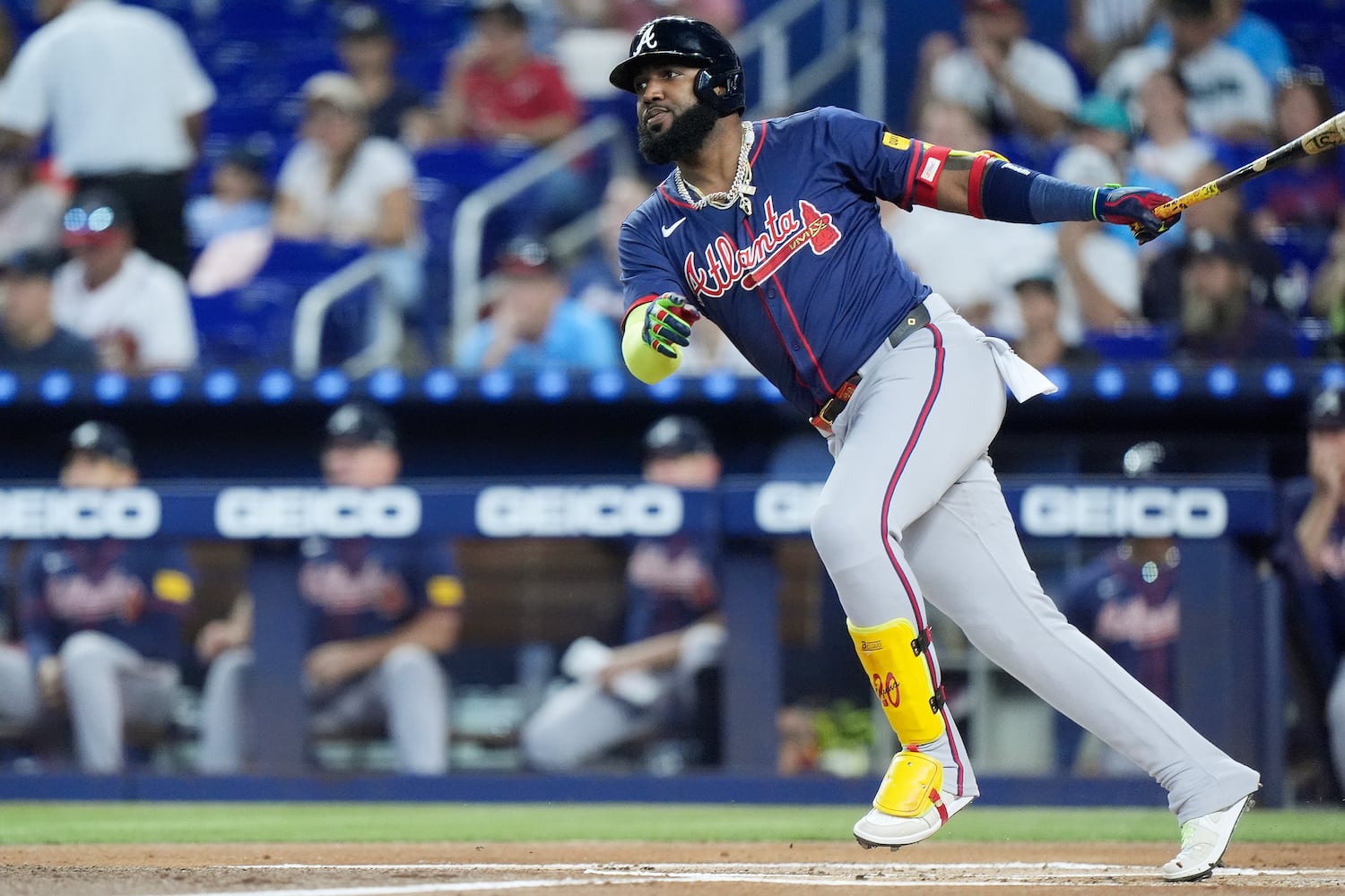 Braves Marlins Baseball