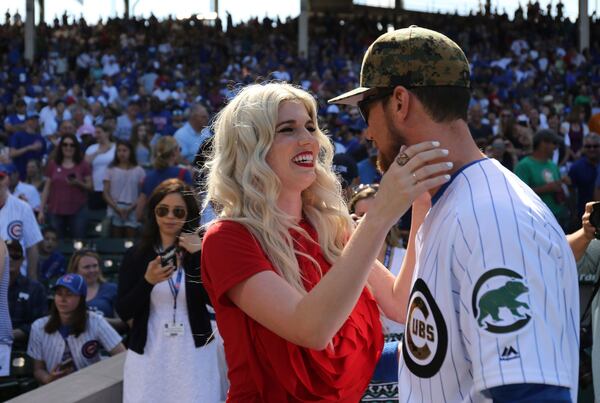 Julianna Zobrist responds to ‘ugly’ divorce allegations. (Brian Cassella/Chicago Tribune/TNS)