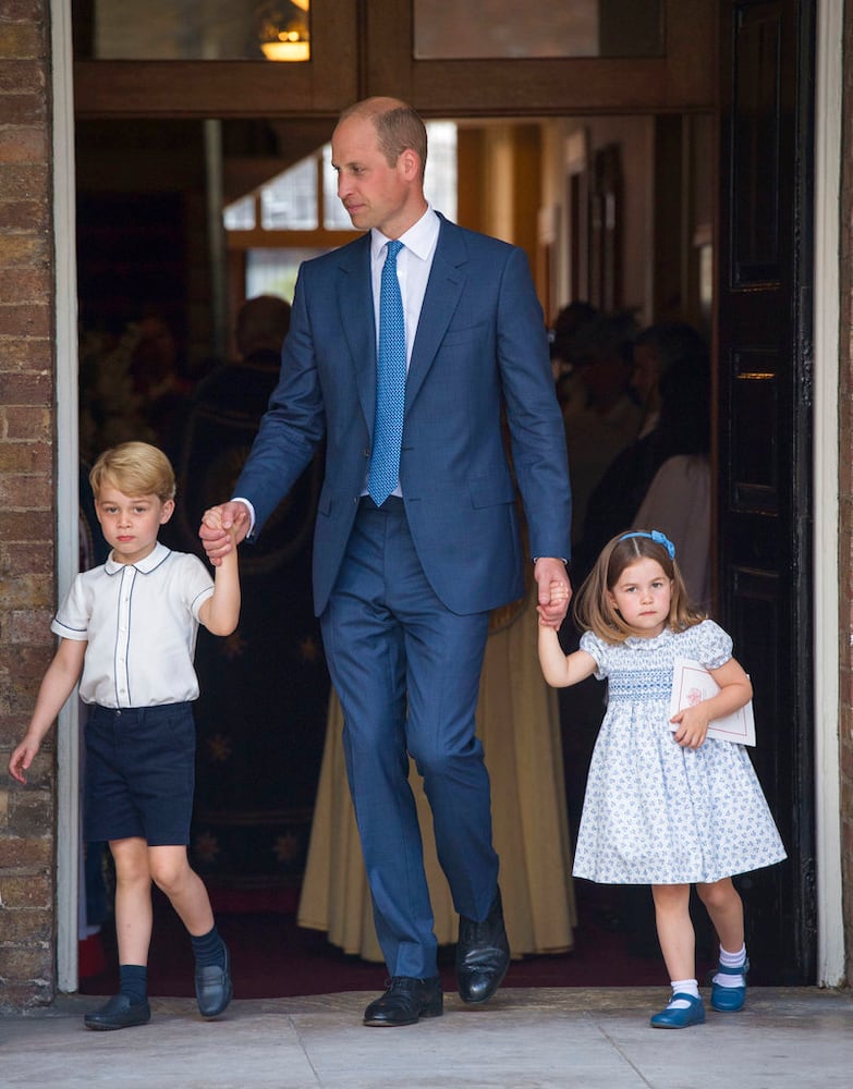 Photos: Prince Louis christened