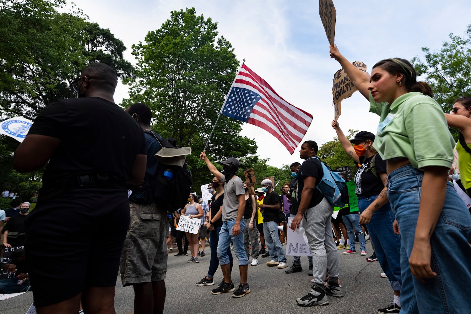 PHOTOS: 10th day of protests in Atlanta