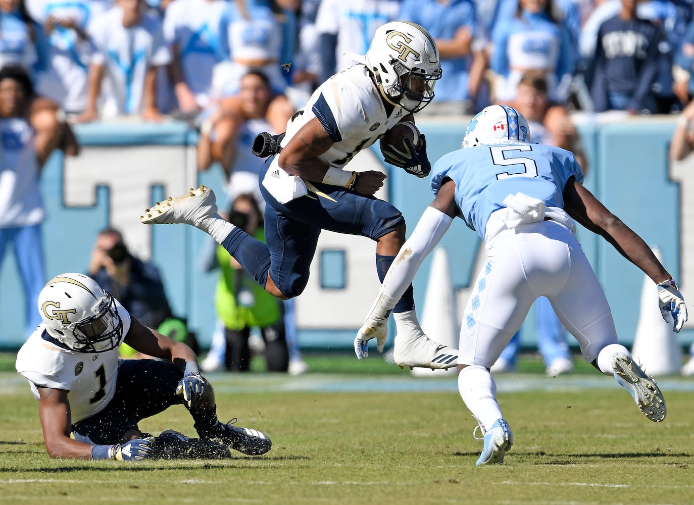 Photos: Jackets travel to play Tar Heels