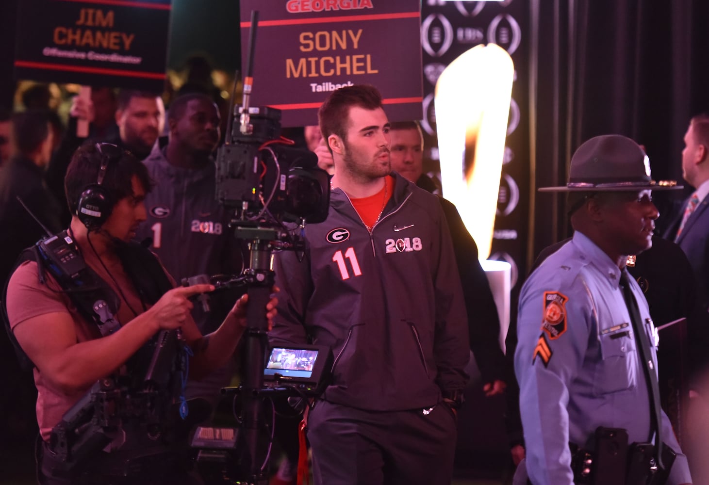 Photos: Bulldogs meet the press during Media Day at Philips Arena