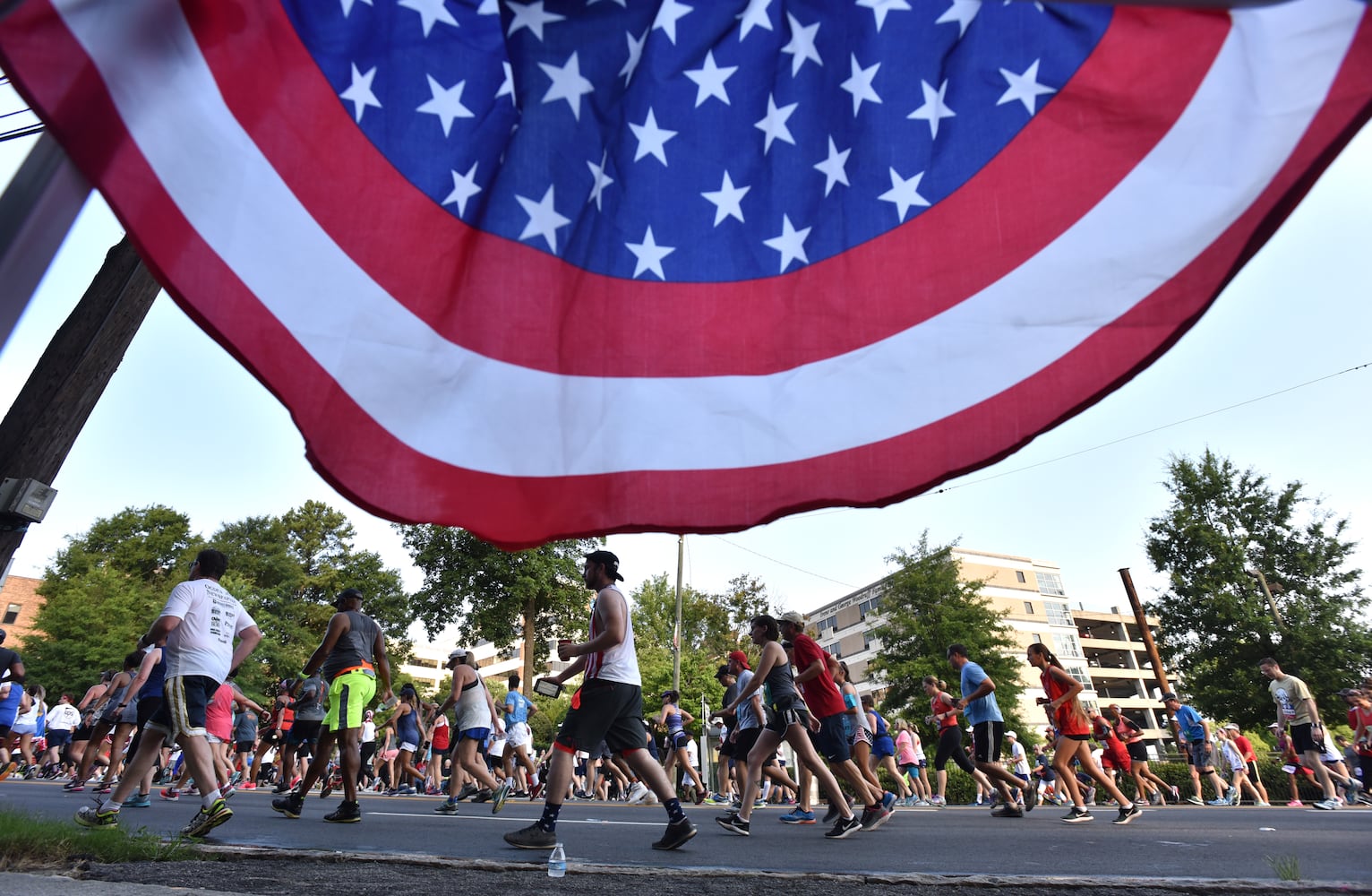 Photos: Cardiac Hill at AJC Peachtree Race