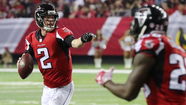 Falcons quarterback Matt Ryan is an MVP contender.