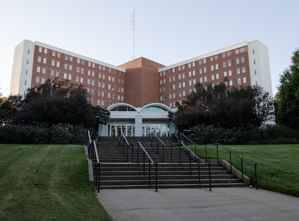 Brumby Hall is pictured on the University of Georgia campus on Monday, Oct. 18, 2021. 
(Sarah White for the Atlanta Journal-Constitution)