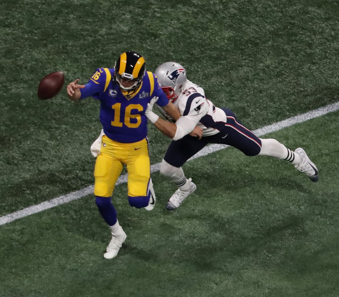 Photos: Patriots, Rams collide in Super Bowl in Atlanta