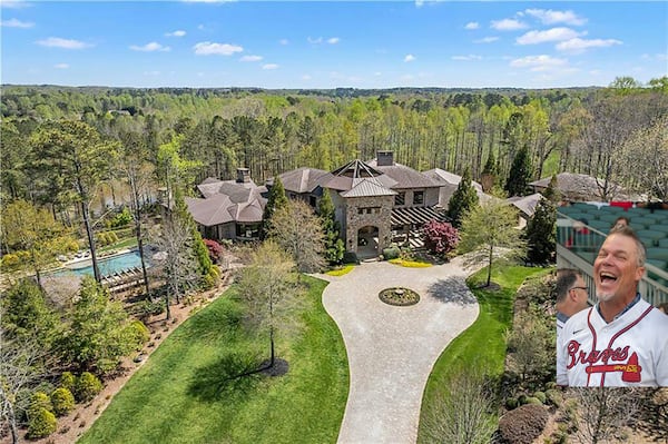 Chipper Jones, the former Atlanta Braves player and Baseball Hall of Famer, has placed his Canton home up for $15 million.