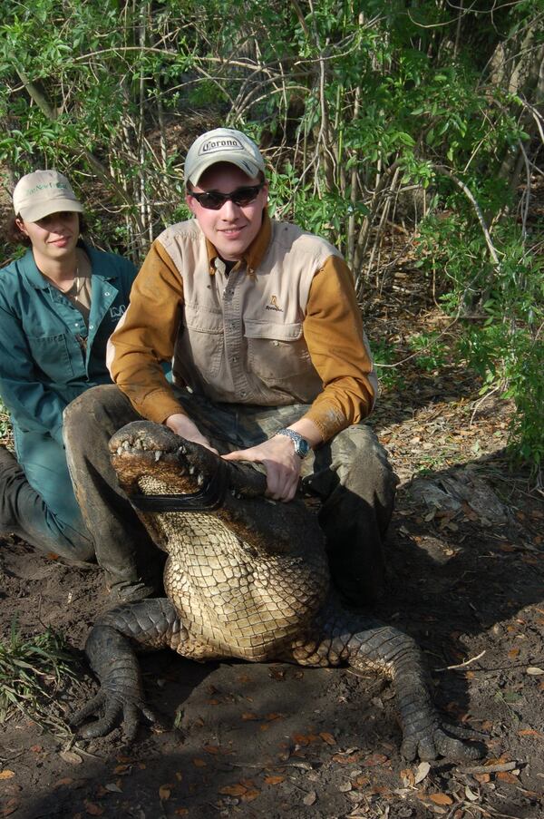 Le Bilboquet operations manager Ranier Shaw holds a degree in wildlife ecology. Shaw says that working in close contact with wildlife taught him how to stay level-headed, which he puts to use at the Buckhead restaurant as he solves problems and makes business decisions. Photo courtesy Ranier Shaw