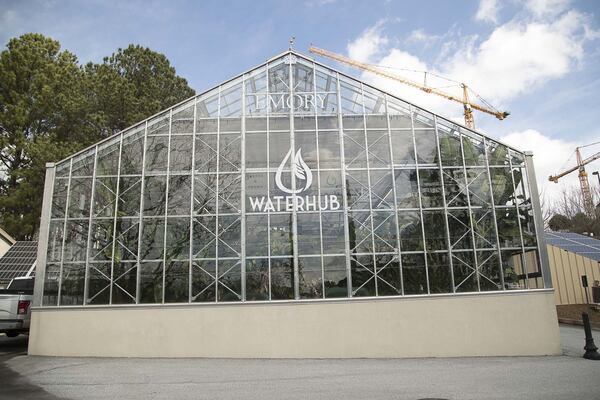 The WaterHub at Emory University’s main campus in Atlanta is a 5-year-old water reclamation system that has also served to promote research and community outreach on water reuse. ALYSSA POINTER / ALYSSA.POINTER@AJC.COM