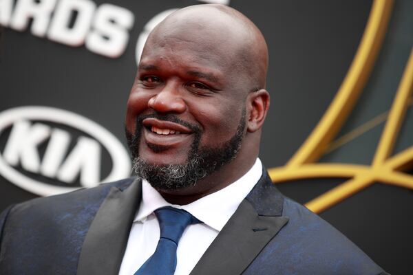 SANTA MONICA, CALIFORNIA - JUNE 24: Shaquille O'Neal attends the 2019 NBA Awards at Barker Hangar on June 24, 2019 in Santa Monica, California. (Photo by Rich Fury/Getty Images)