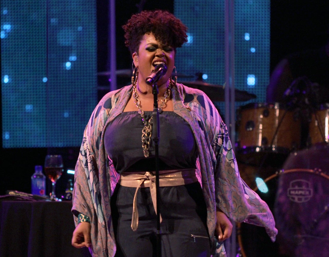 Jill Scott performs at Chastain Park Amphitheatre