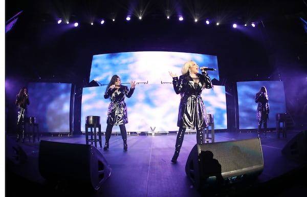 Xscape harmonized beautifully during their set at the So So Def anniversary concert on Oct. 21, 2018. Photo: Robb Cohen/ Robb Cohen Photography & Video /www.RobbsPhotos.com