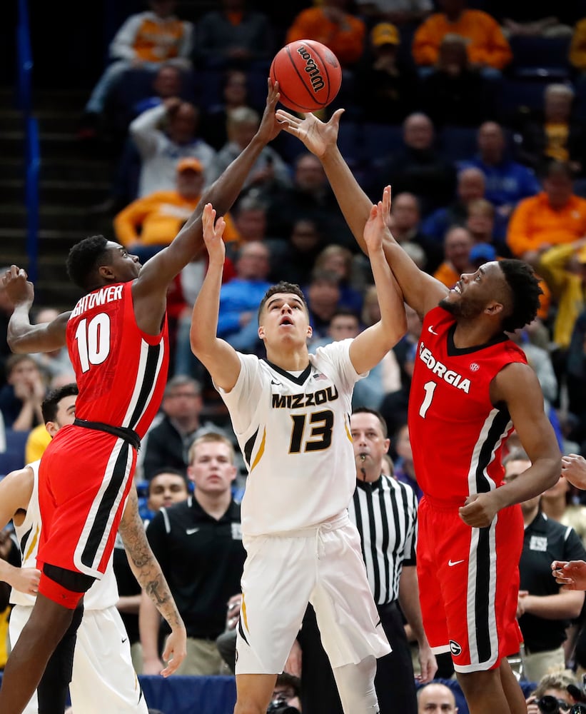 Photos: Georgia holds off Missouri in the SEC tournament